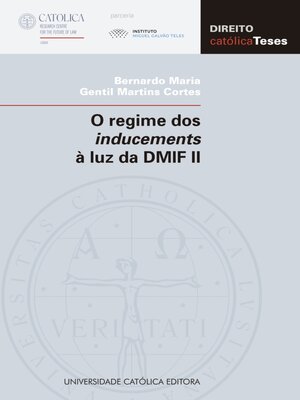 cover image of O REGIME DOS INDUCEMENTS À LUZ DA DMIF II